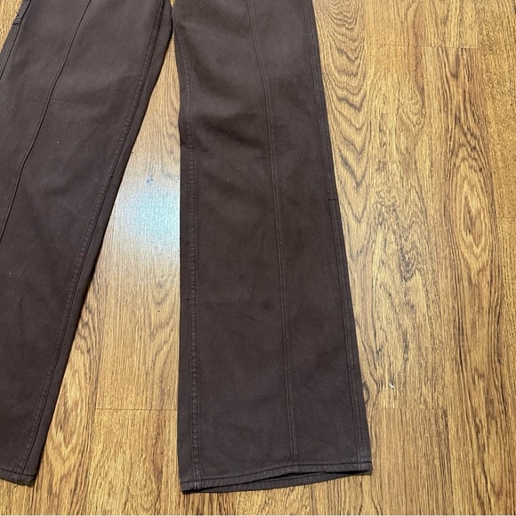 - PacSun Brown Ultra High Waisted Fitted Flare Pants - Picture 10 of 13